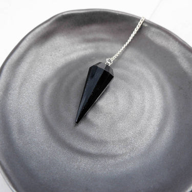 Obsidian Pendulum - Crystal & Stone