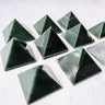 Dark Green Aventurine Pyramid - Crystal & Stone