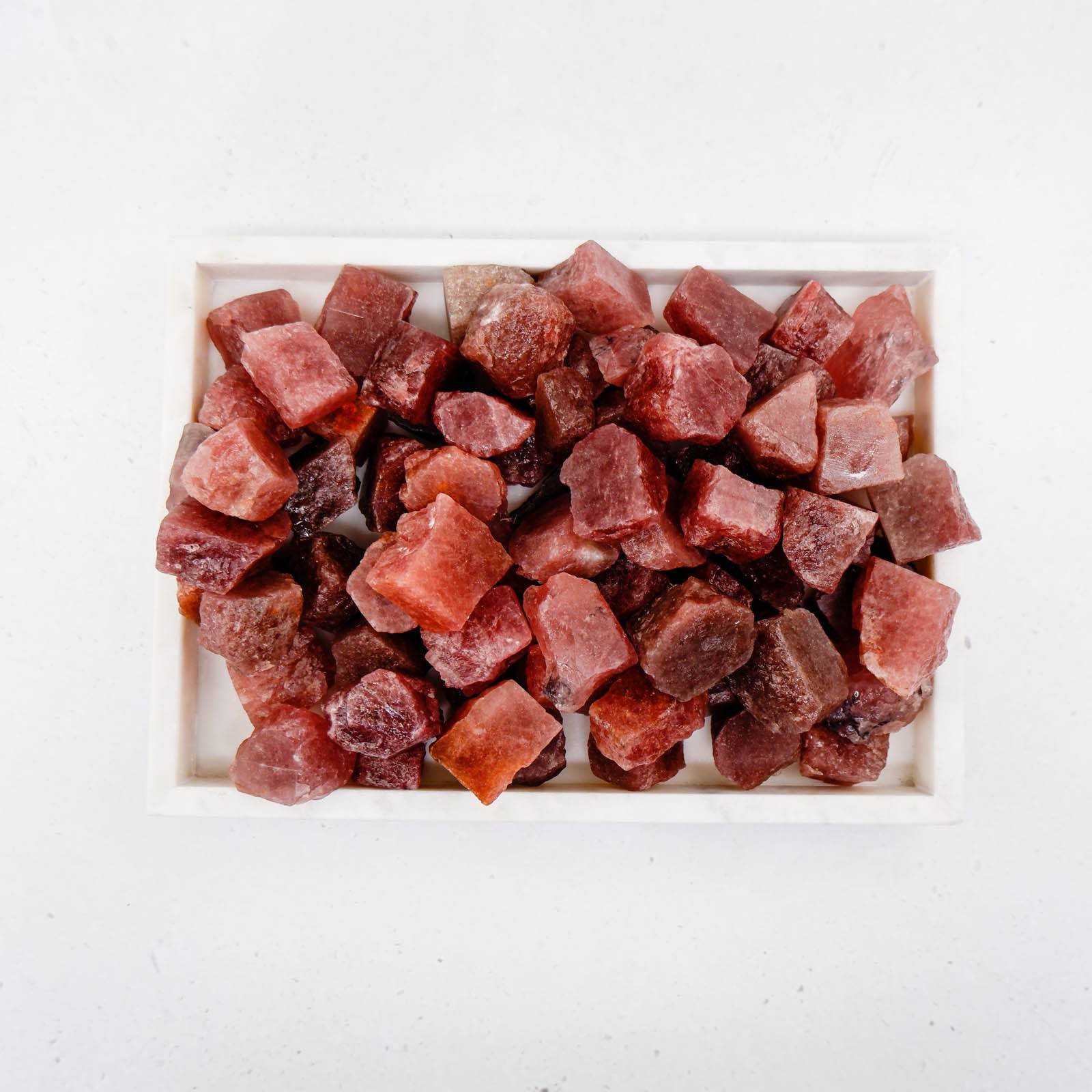Strawberry Quartz Rough - Crystal & Stone