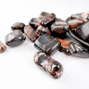 Chocolate Calcite Tumble - Crystal & Stone