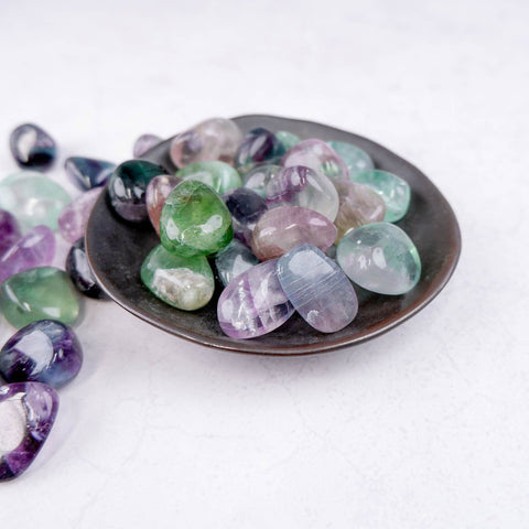 Fluorite Tumble - Crystal & Stone