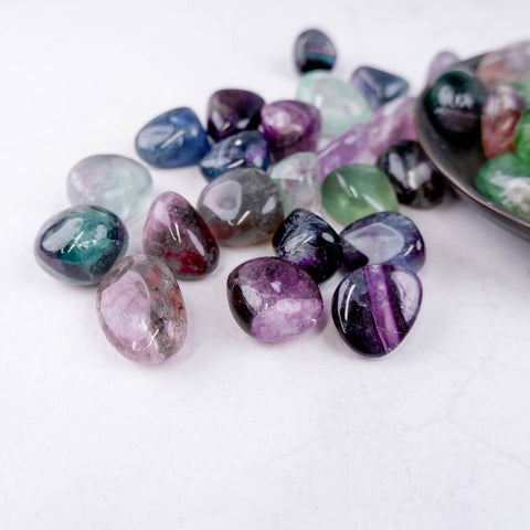 Fluorite Tumble - Crystal & Stone