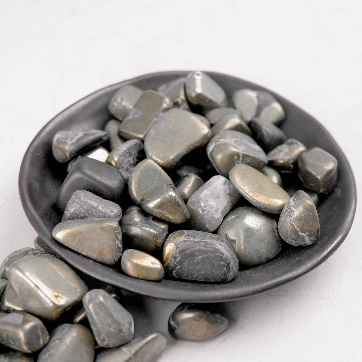 Pyrite Tumble - Crystal & Stone