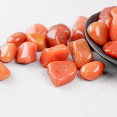 Red Aventurine Tumble - Crystal & Stone