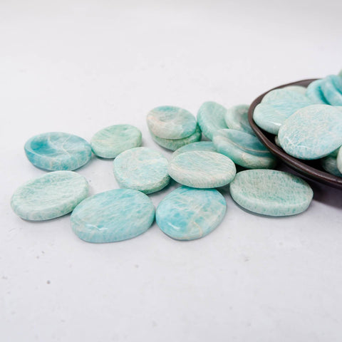 HOLD - Amazonite Worry Stone - Crystal & Stone