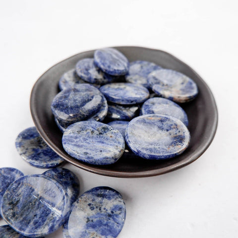 Sodalite Worry Stone - Crystal & Stone