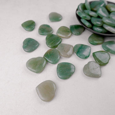 Green Aventurine Heart - Mini - Crystal & Stone
