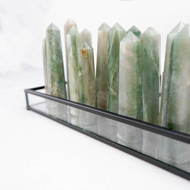 Green Aventurine Point - Crystal & Stone