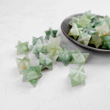 Green Aventurine Star - Crystal & Stone