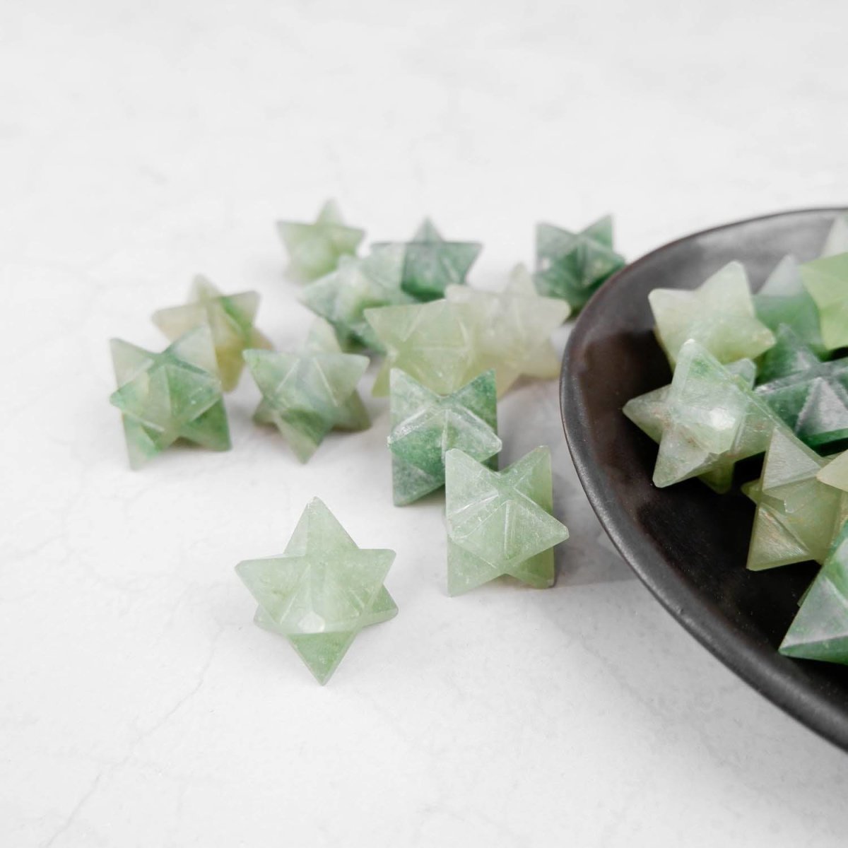 Green Aventurine Star - Crystal & Stone