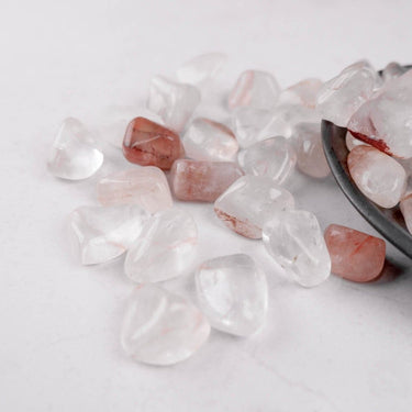 Hematoid Quartz Tumble - Crystal & Stone