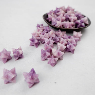 Lepidolite Star - Crystal & Stone